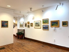 TWO PAINTERS OUT STANDING IN THEIR FIELDS Jeanne McMahan & Rodrica Tilley 