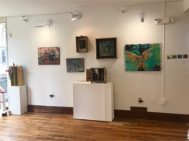 Strength, Grace, Wit & Wisdom Three Artist Exhibition Sloane Dawson, Nancy Fitz-Rapalje & Abby Miner