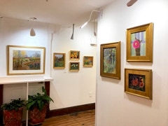 TWO PAINTERS OUT STANDING IN THEIR FIELDS Jeanne McMahan & Rodrica Tilley 