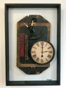 Sloane Dawson
Time is Running Out
2016
Industrial mould, wall clock, action figure, custom made hanging box
29 x 19.5 x 3.25 in