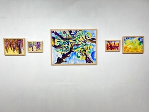 MC Noyes Vermont Trees Solo Show