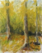 Jeanne McMahan Yellow Birches II
