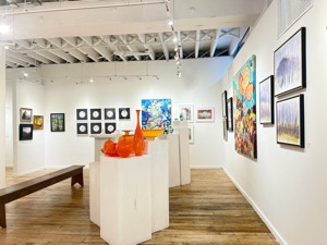 Open by Canal Street Art Gallery showing at Atlantic Gallery 
