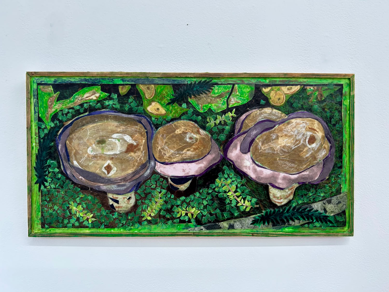 Kim Grall Purple Mushrooms 2023