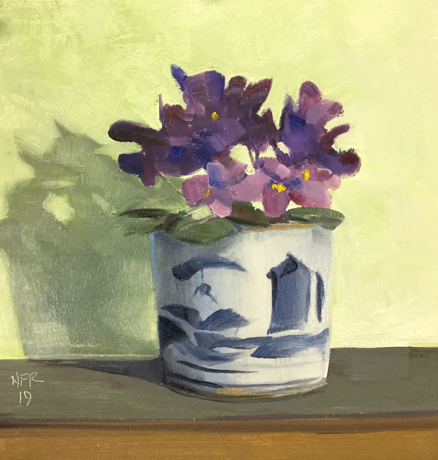 Nancy Fitz-Rapalje African Violet