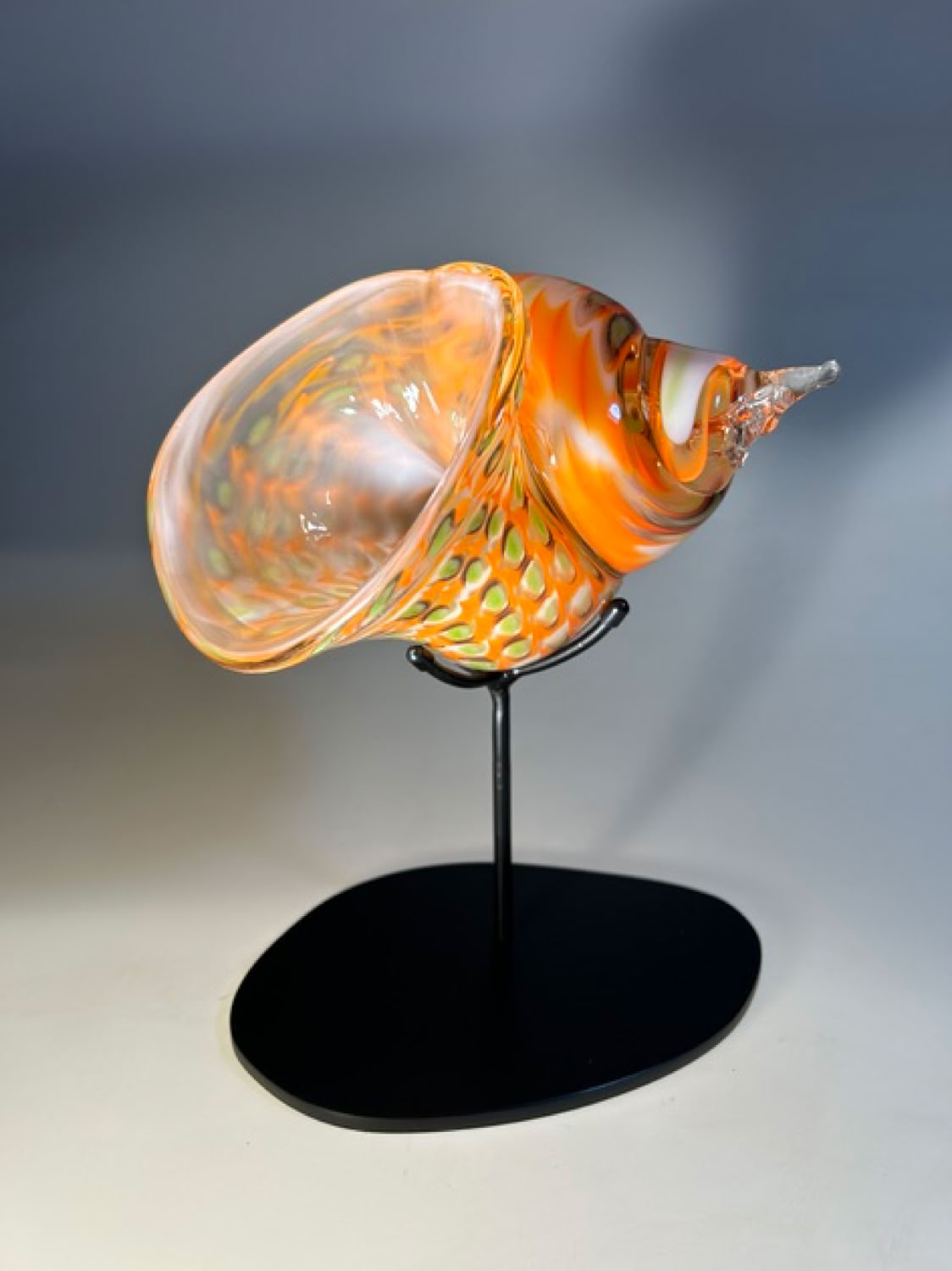 Robert DuGrenier Orange and Opal Shell