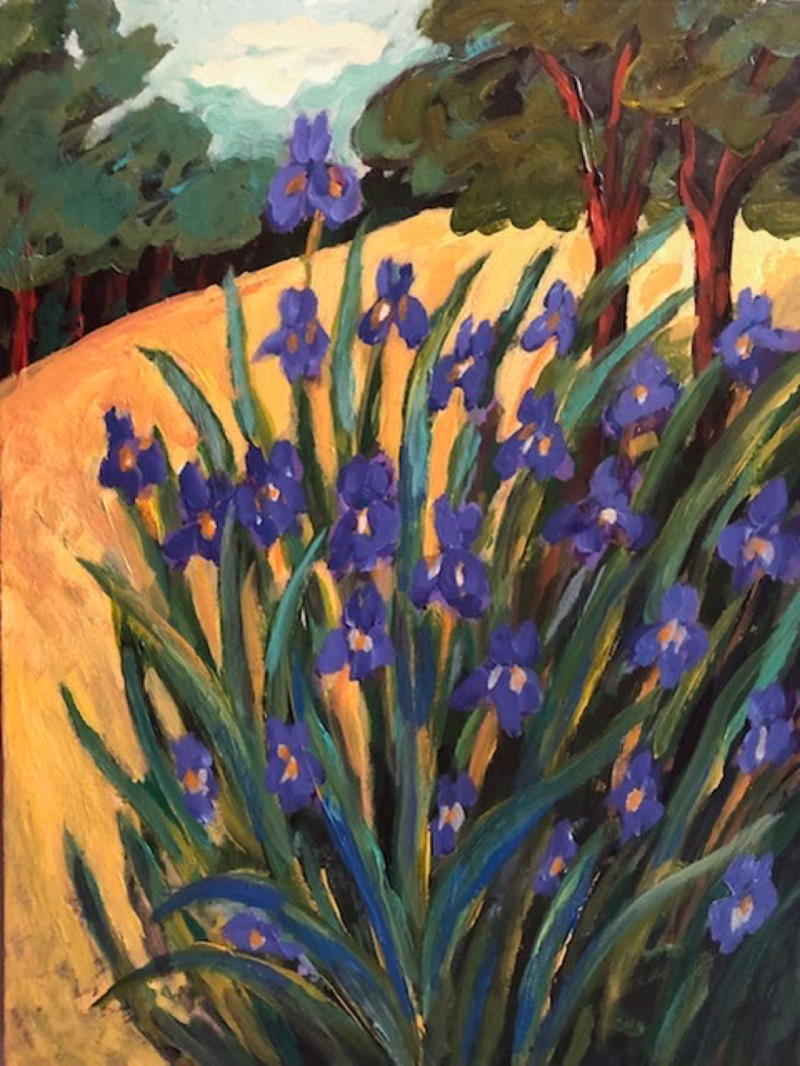 carol-keiser_irises-on-hillside_2020.