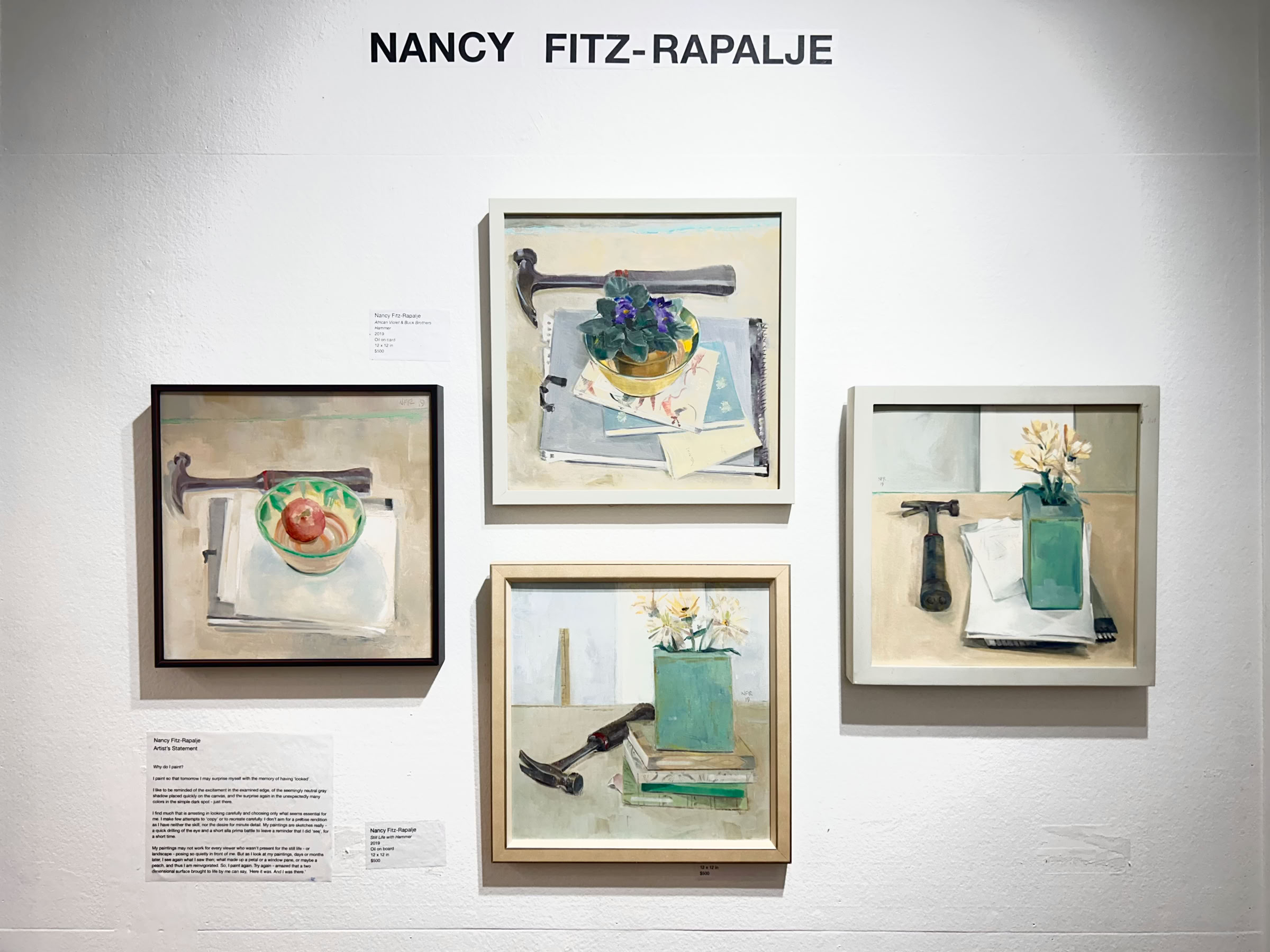 Nancy Fitz-Rapalje Solo Show 2026