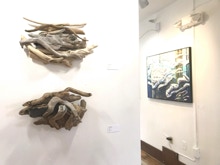 NATURE’S DECONSTRUCTION MC NOYES Paintings & PHYLLIS ROSSER Sculptures