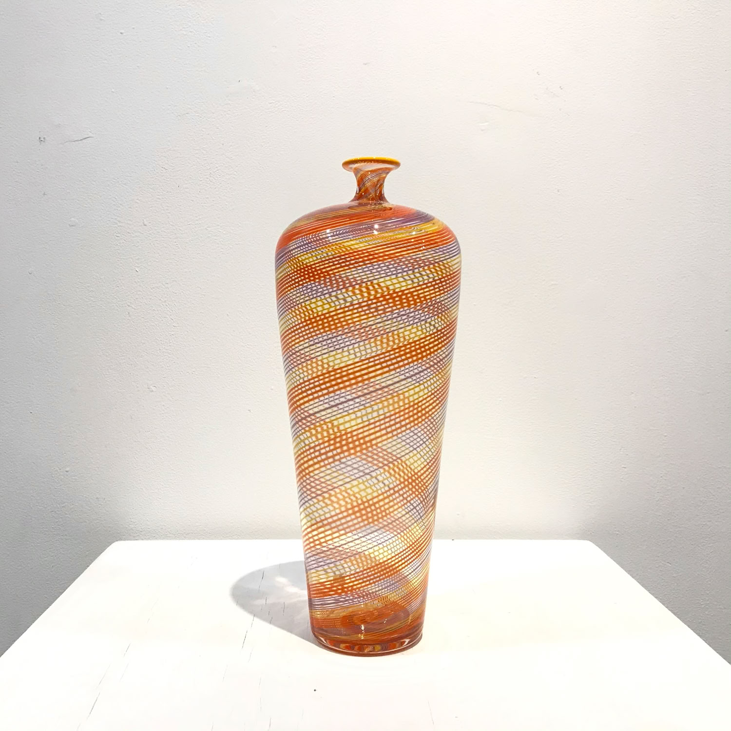 Nicholas Kekic Cane Tollo, Yellow Orange Purple