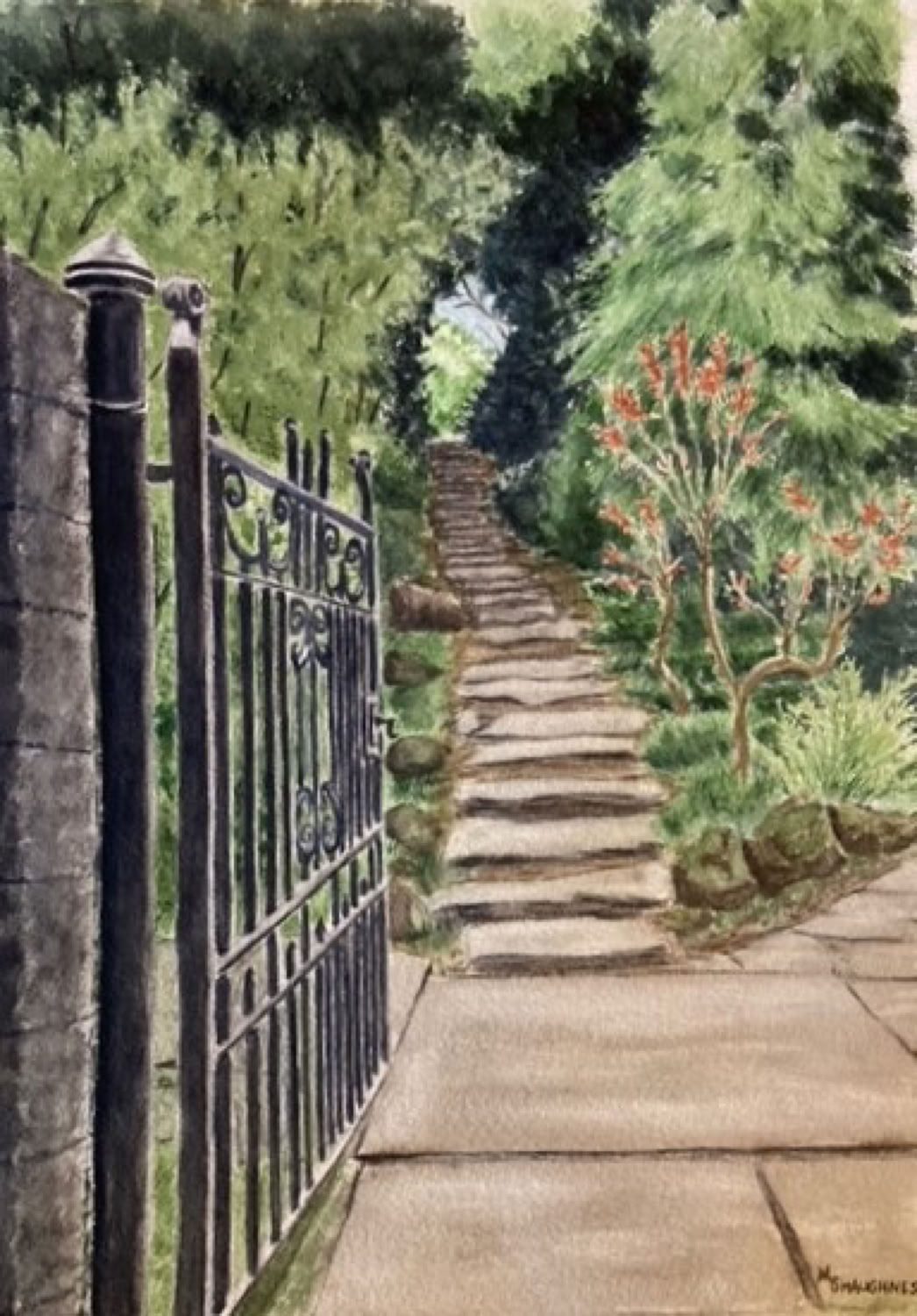 Marianne Shaughnessy Gate to Muckross Garden