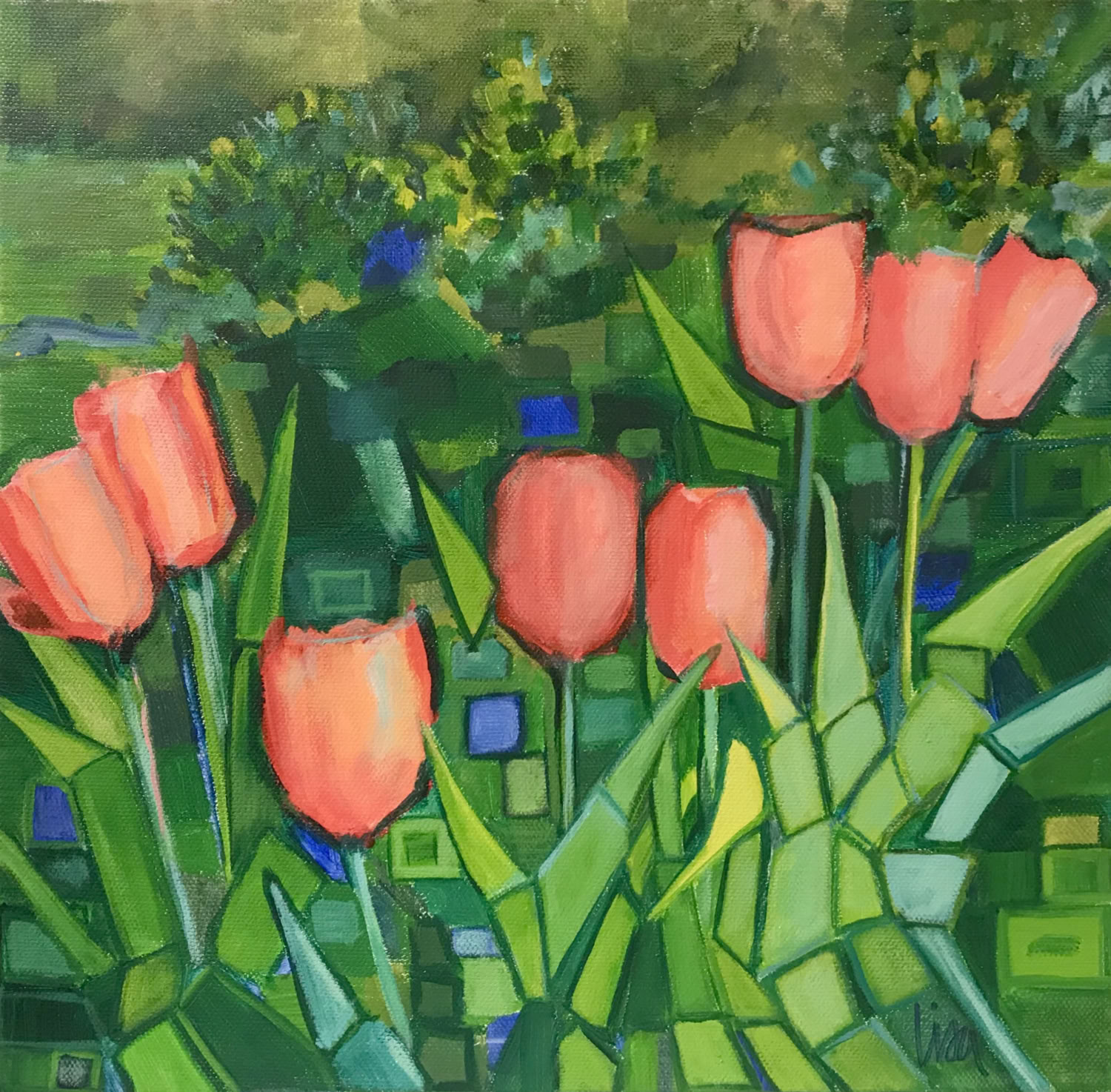 Lisa Eckhardt McNealus Campus Tulips 2021
