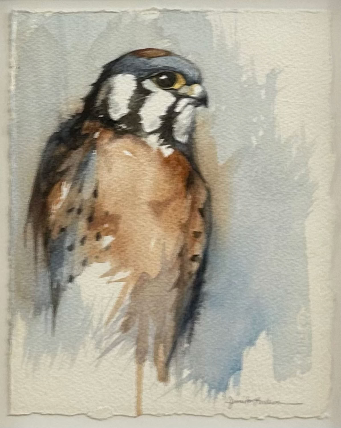 Jennifer L.Anderson As I Listen (Killdeer) 