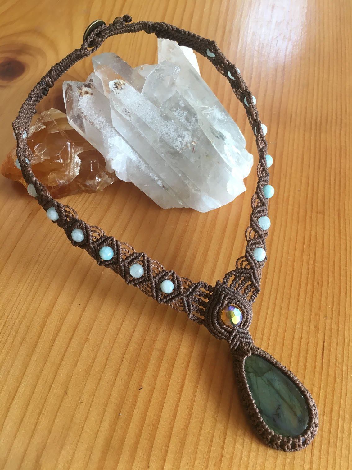 Melanie Gregory Labradorite Choker