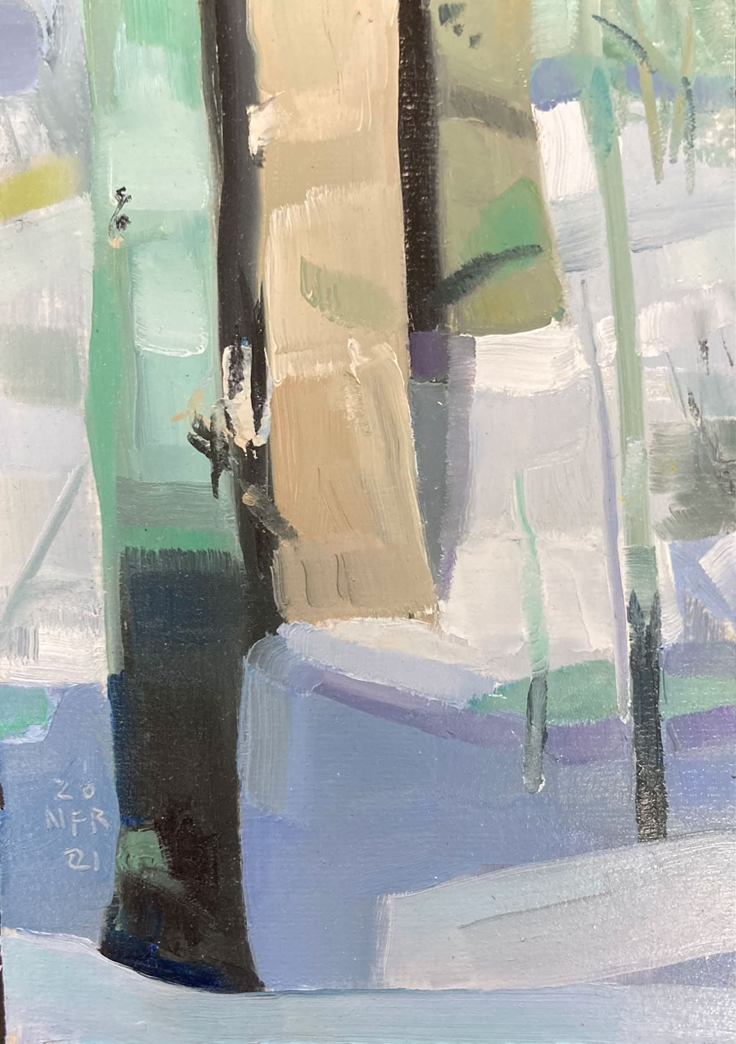 Nancy Fitz-Rapalje Winter Trees