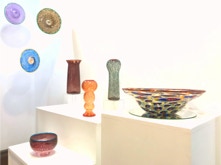 A WORLD SUSPENDED IN COLOR  Fine Art Glass