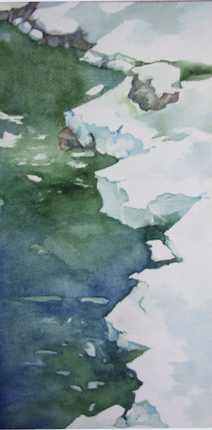 Jean Cannon Saxton's River in February