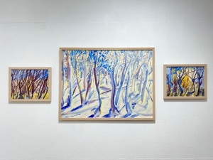 MC Noyes Vermont Trees Solo Show