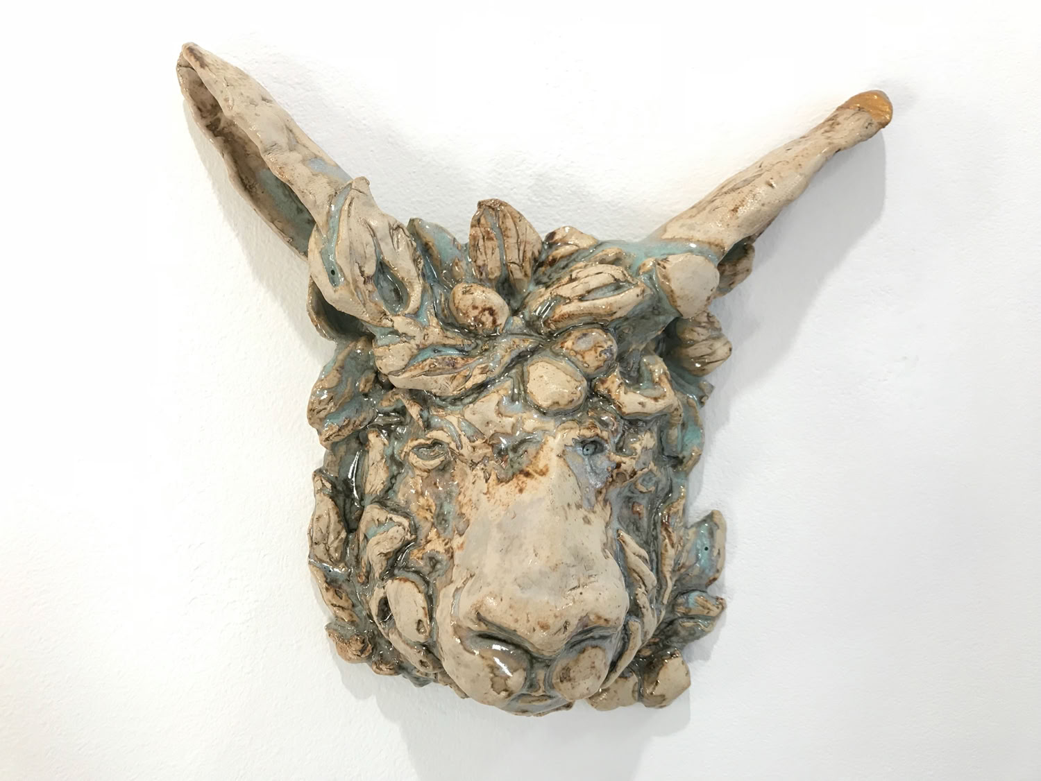 Carla Liguori Figs on a Rabbit Plaque