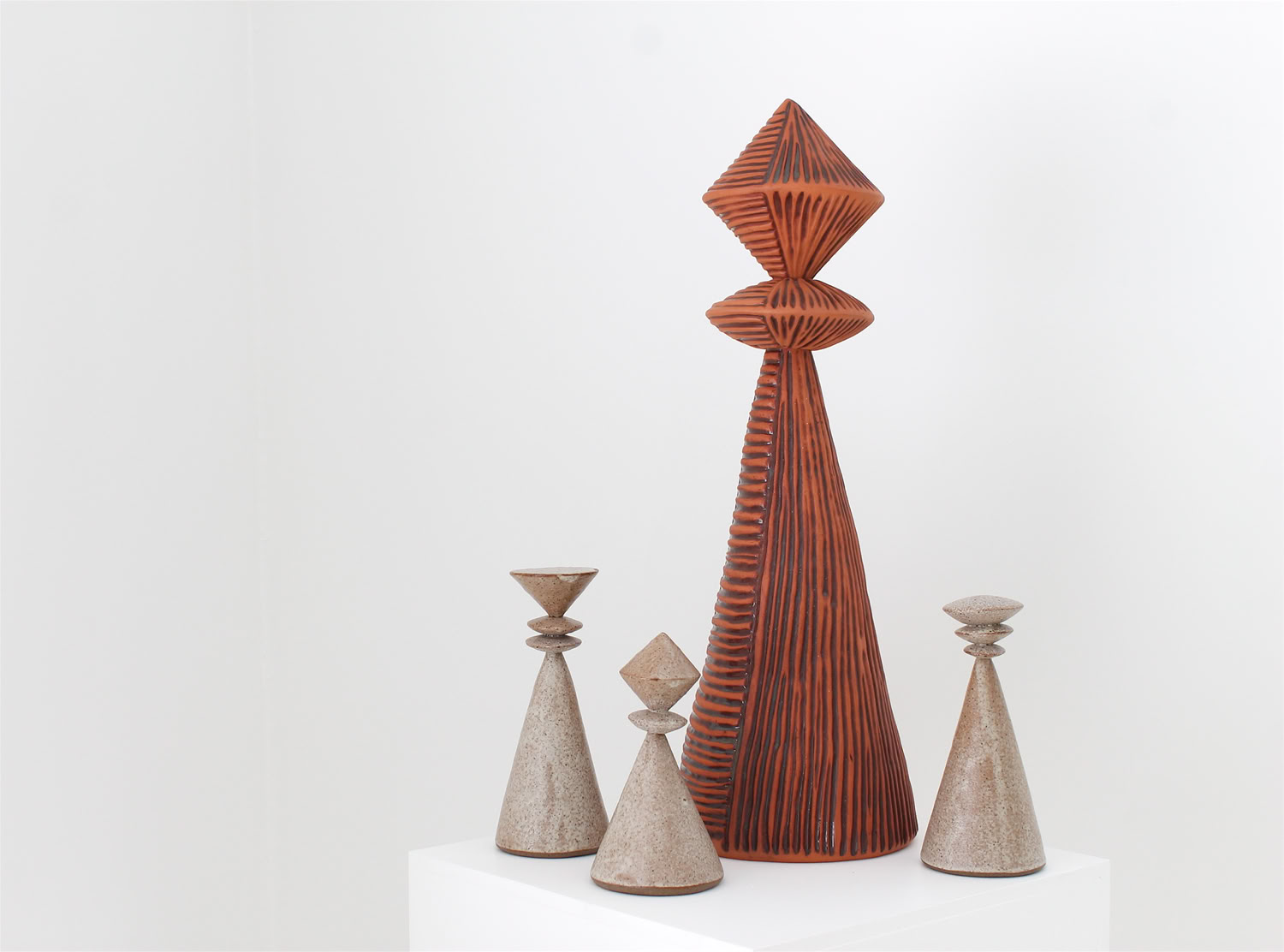 Amanda Ann Palmer Earthenware Cairn