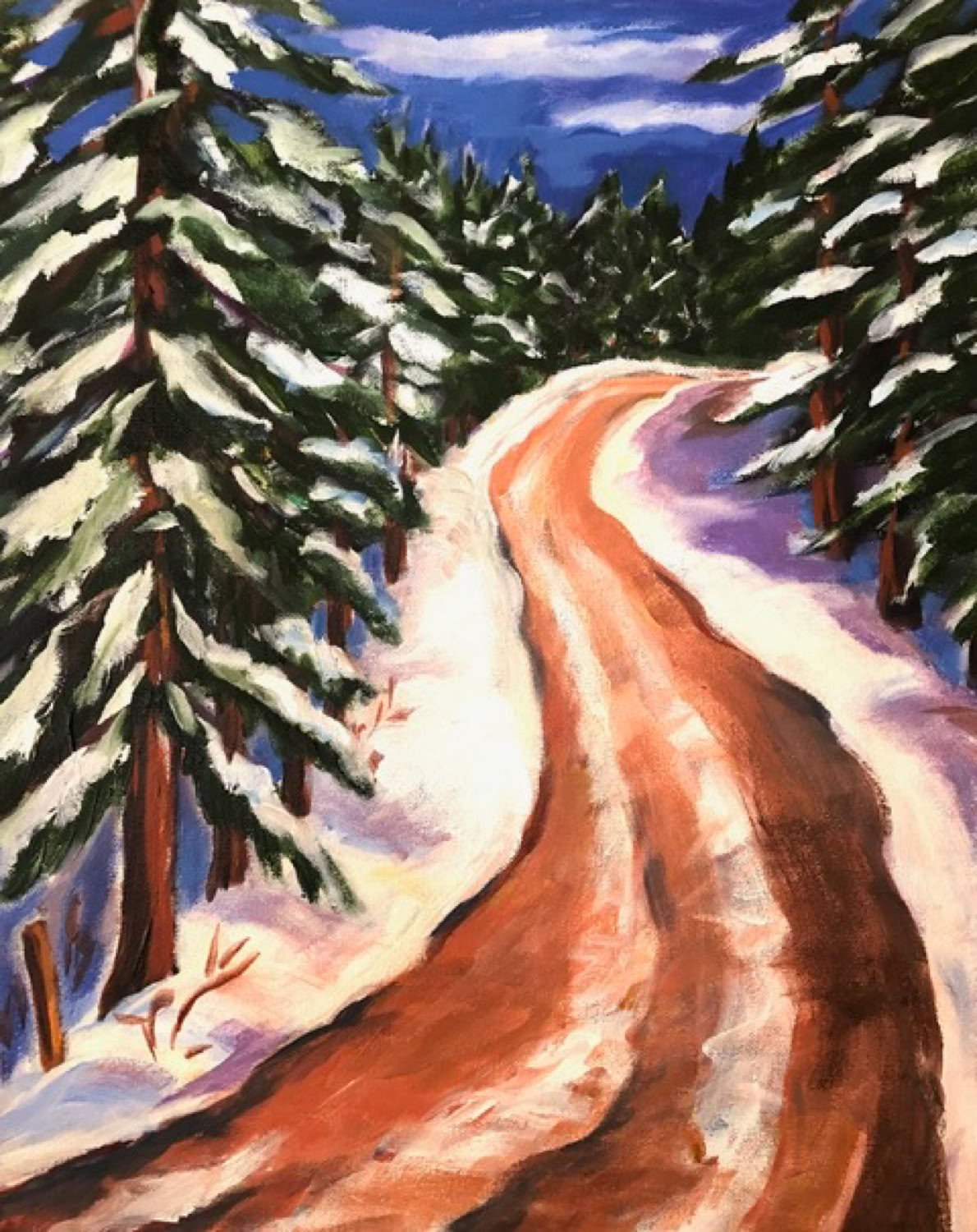 Carol Keiser Blue Sky after the storm