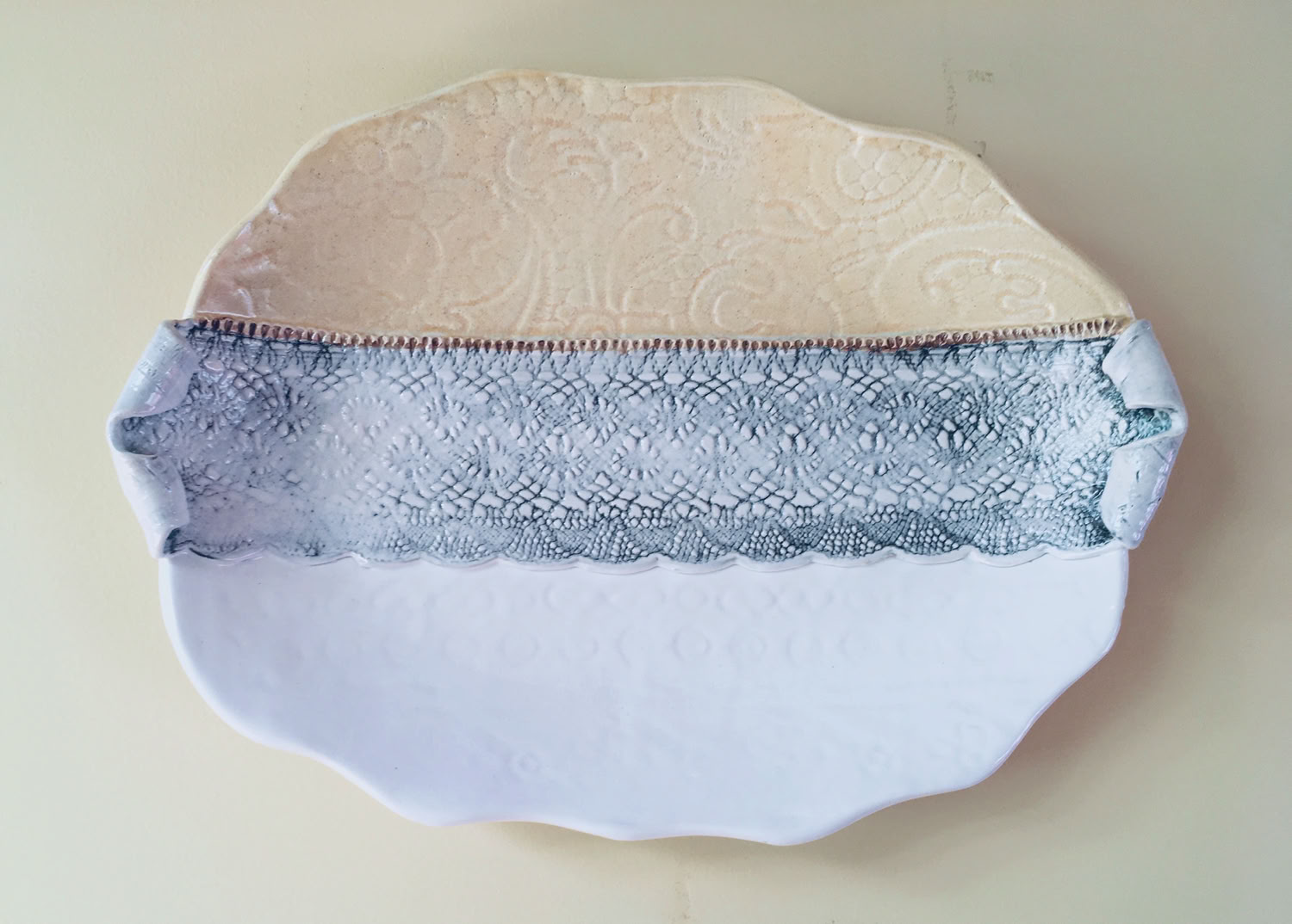 Deborah Goodwin Antique Lace Platter