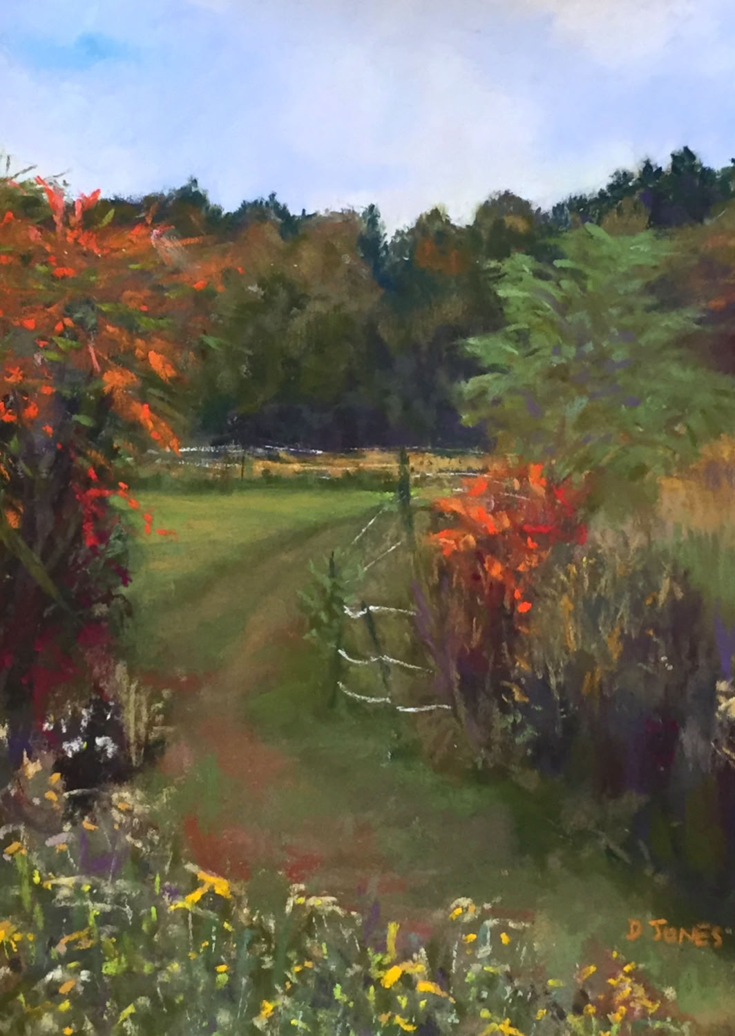 deedee-jones_out-to-pasture_2020_pastel-on-paper_12x9in