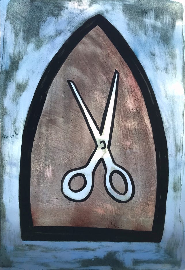 clare-adams_maker_enamel-on-glass_8x12in
