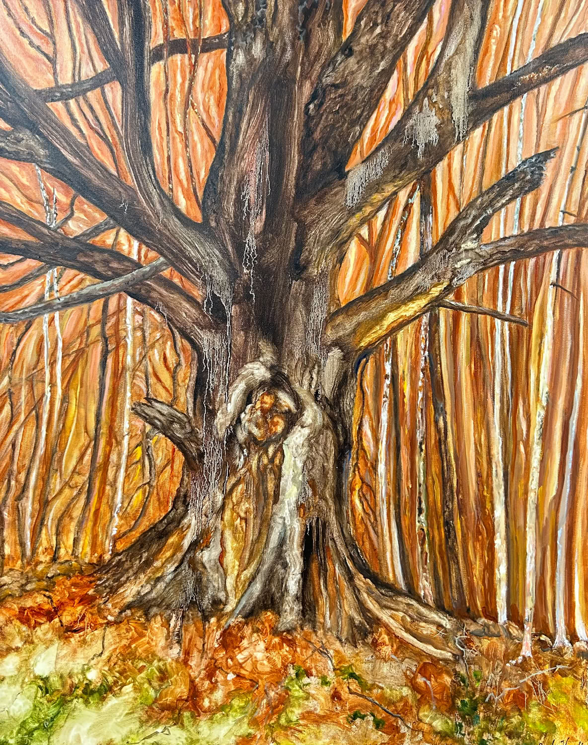 Judy Hawkins Wolf Tree