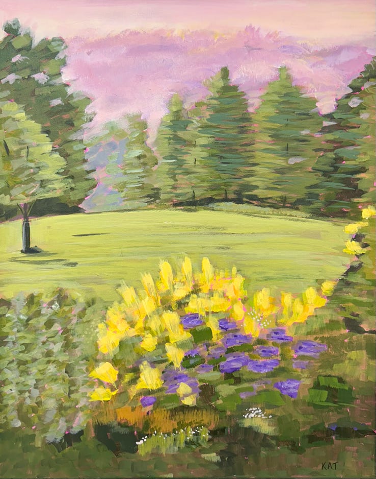 Kathleen Govotski My Friends Garden