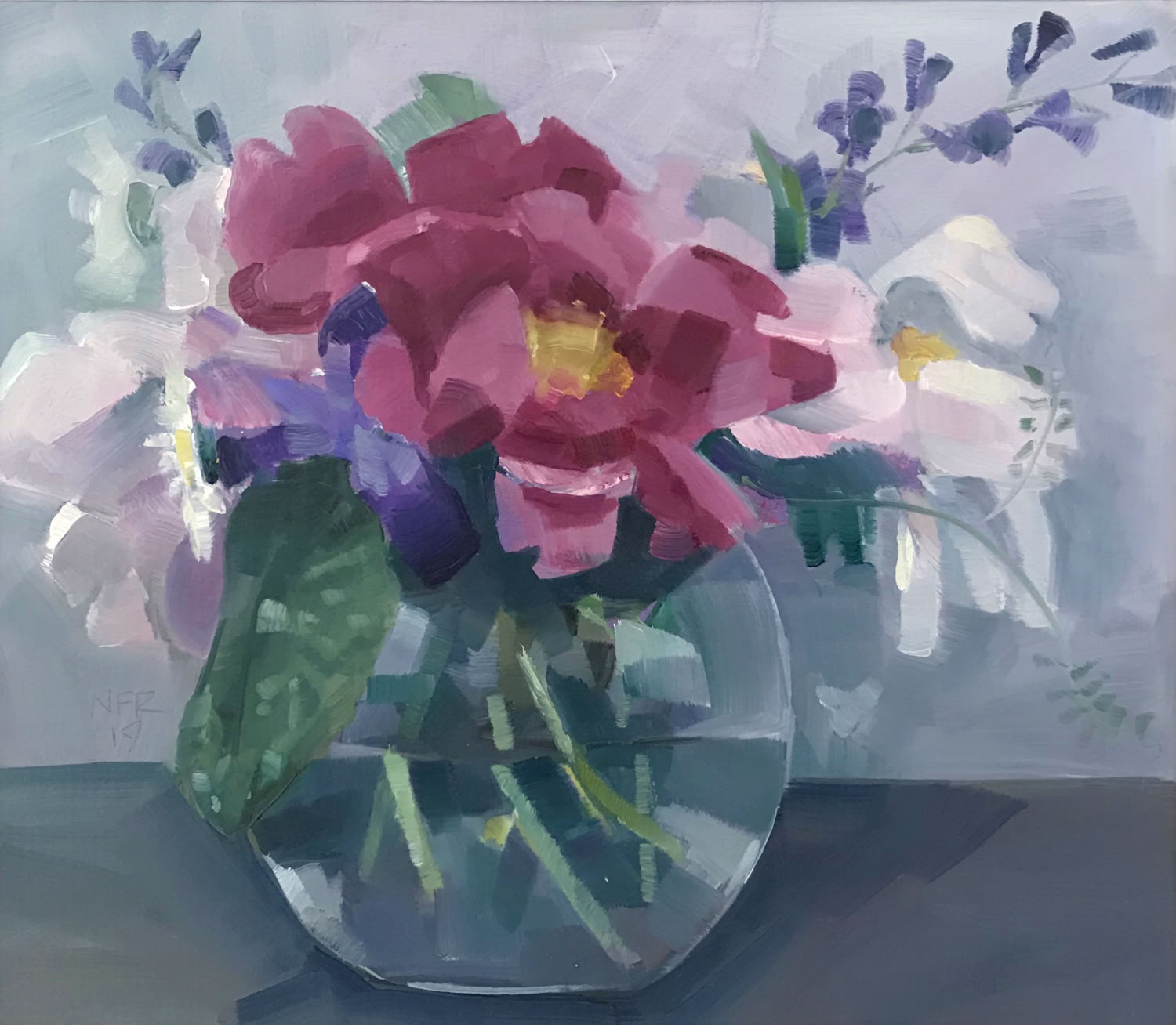 Nancy Fitz-Rapalje Peony & Baptisia