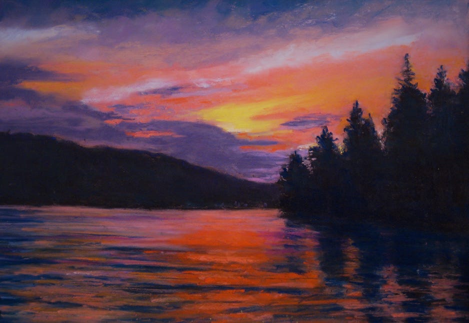 Deedee Jones Red Sky at Night, Sailor's Delight