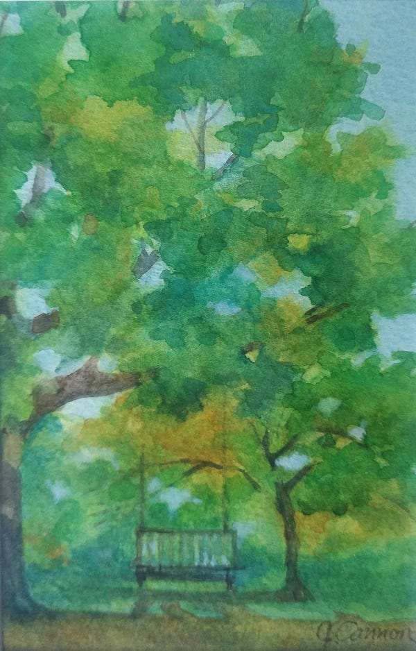 Jean Cannon Oak with Swing