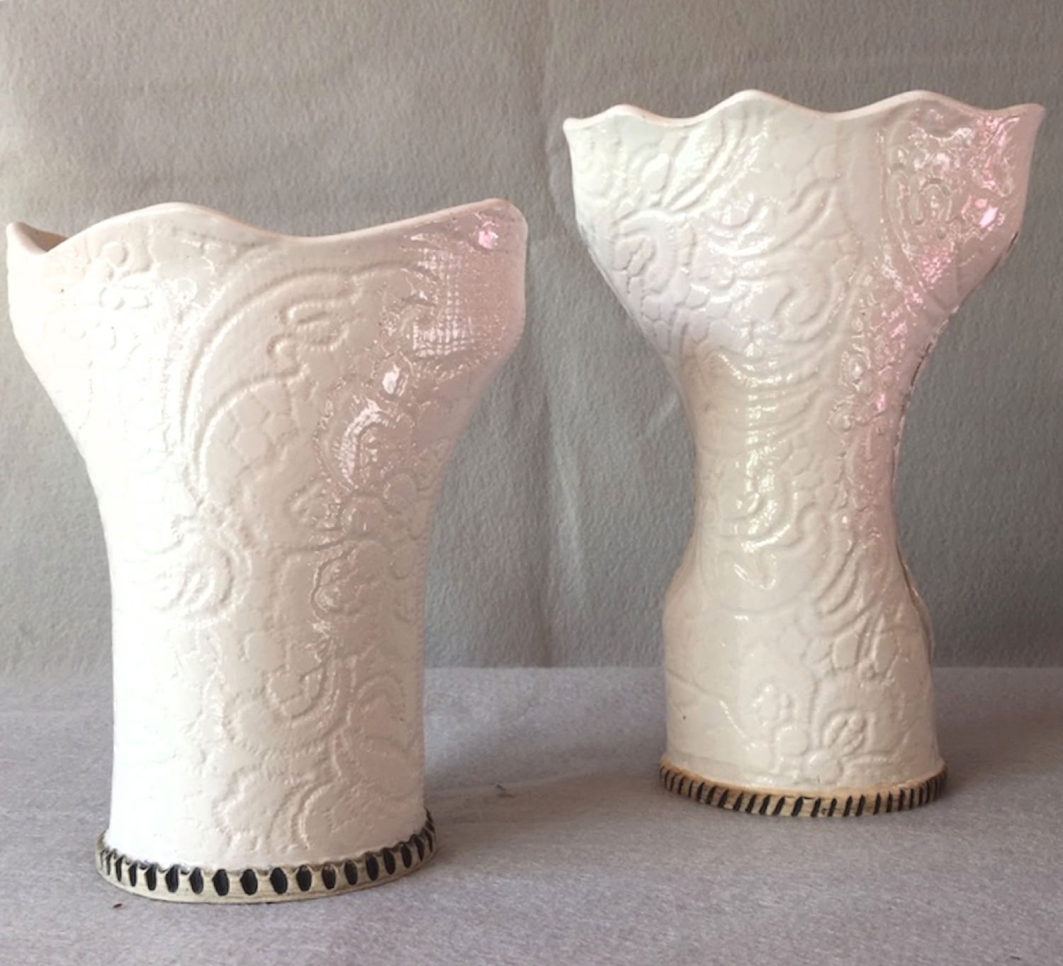 Deborah Goodwin Lace Vases