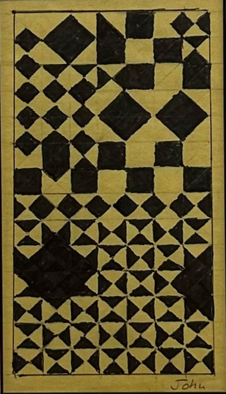 John van der Does Glass of Wine