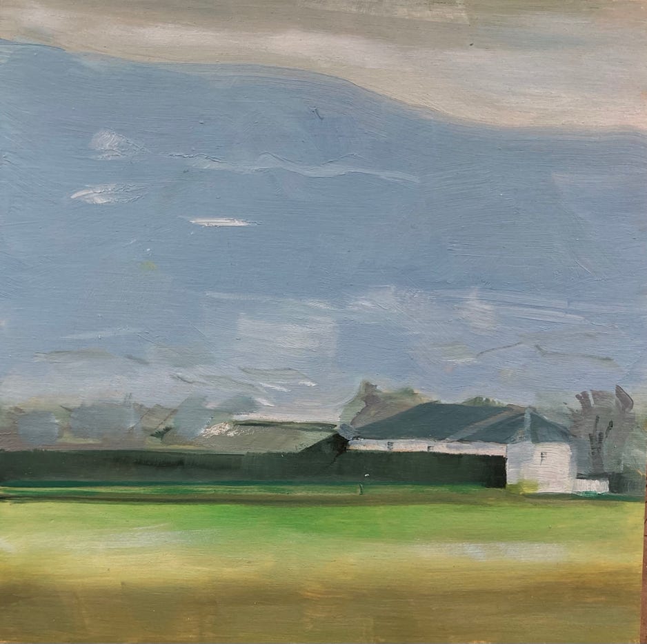 Nancy Fitz-Rapalje The Hedge South of Grenoble