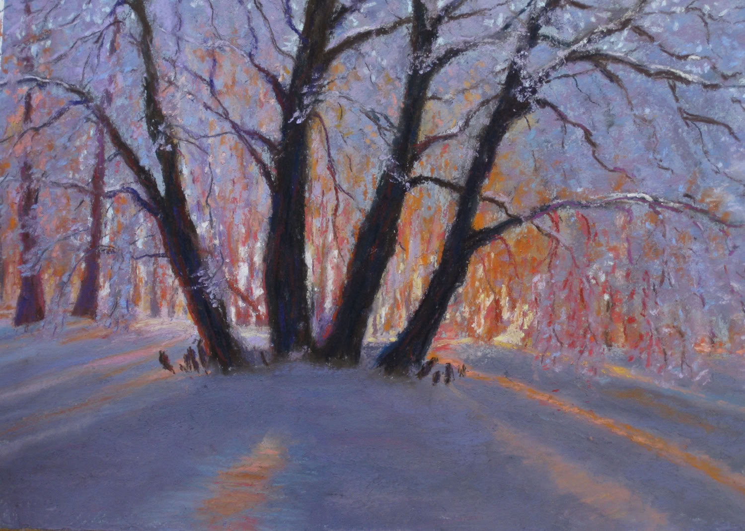 deedee-jones_verdant-rhapsody_2020_pastel-on-paper_10x12in