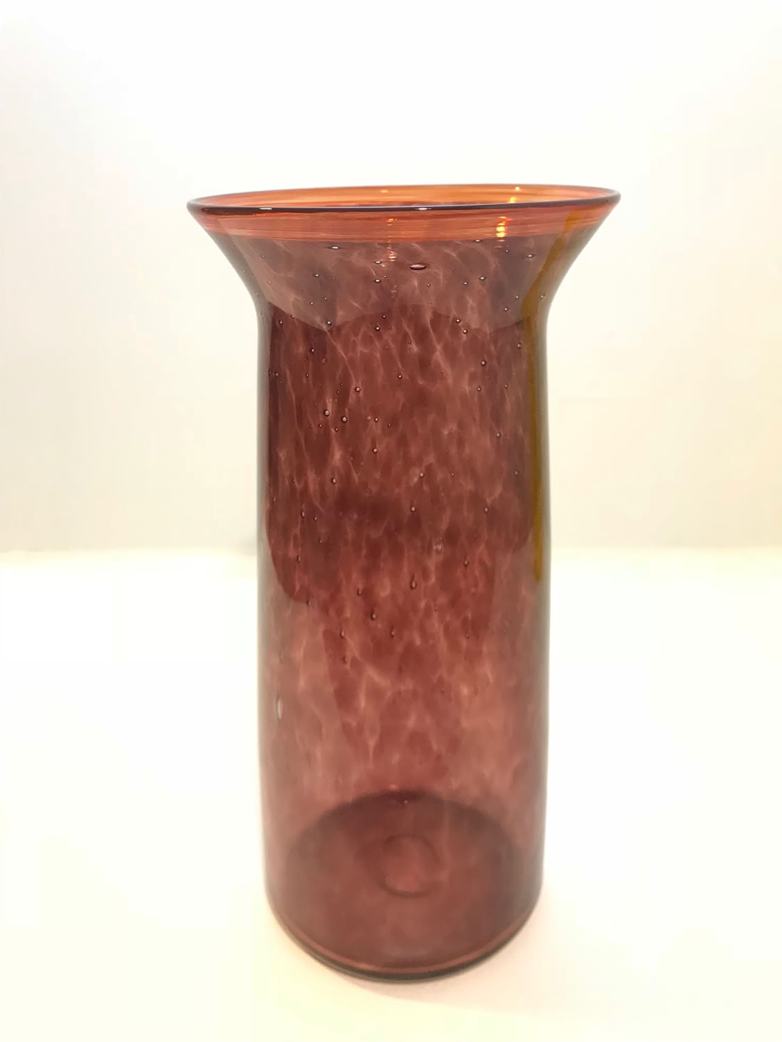 Jordana Korsen Fall Bubble Vase, Maroon