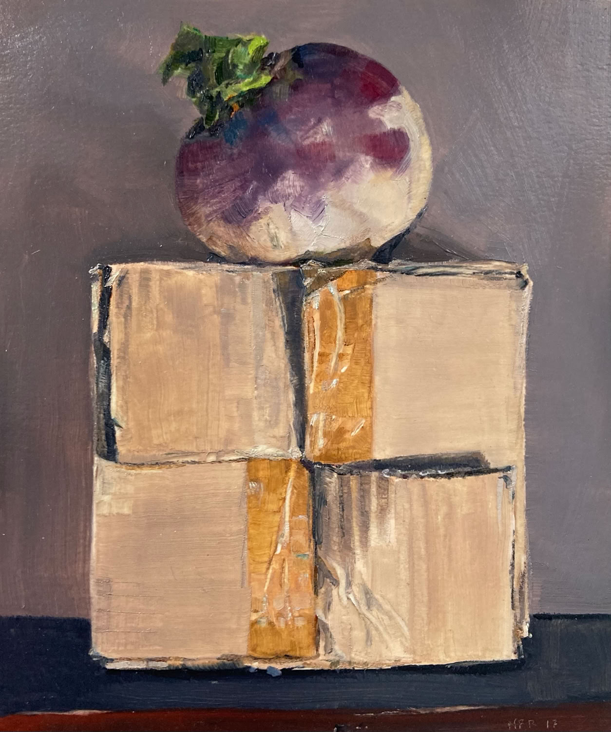 Nancy Fitz-Rapalje Turnip on Box