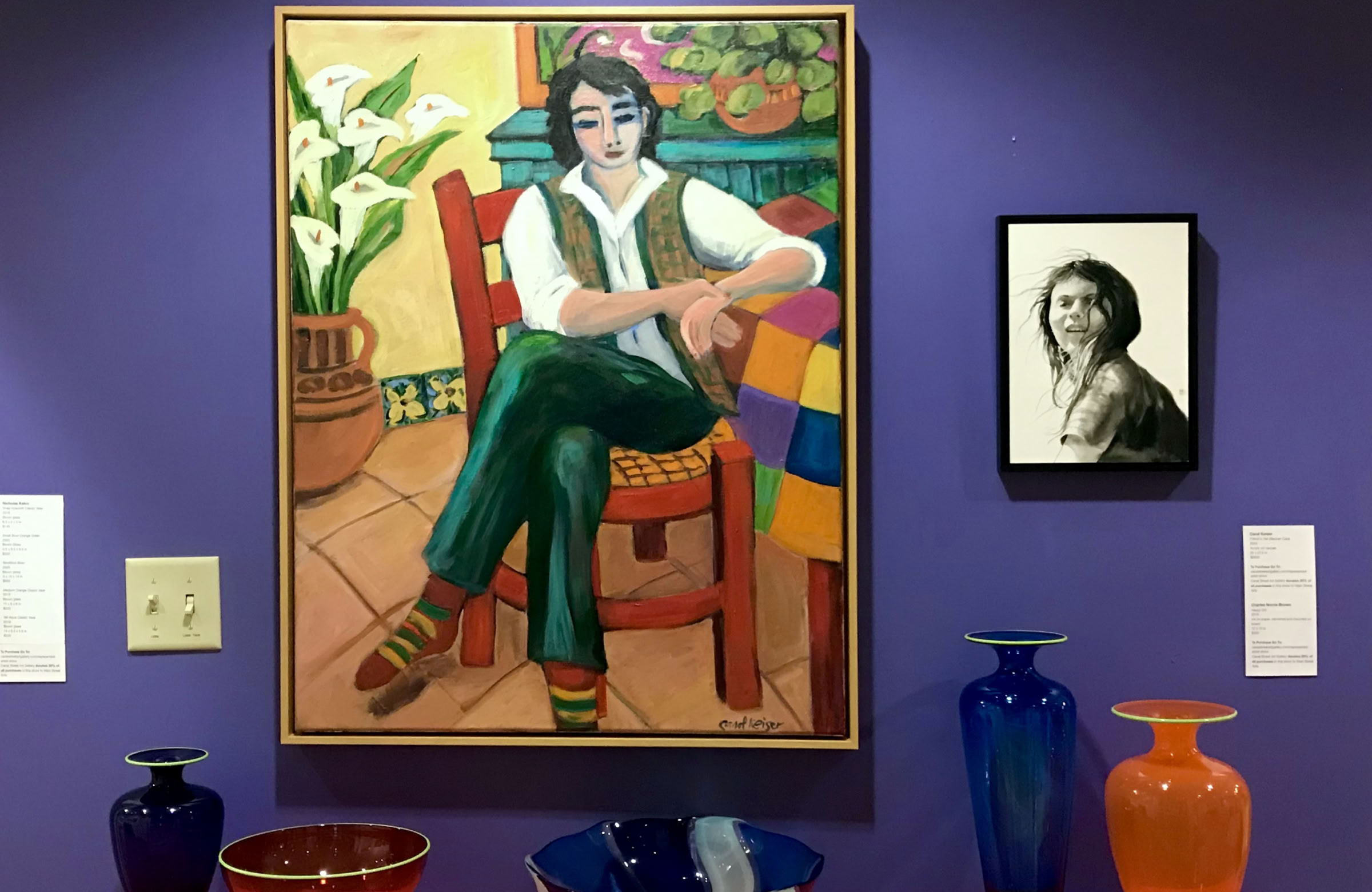 CANAL STREET ART GALLERY REPRESENTED ARTIST SHOW AT MAIN STREET ARTS