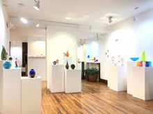 A WORLD SUSPENDED IN COLOR  Fine Art Glass