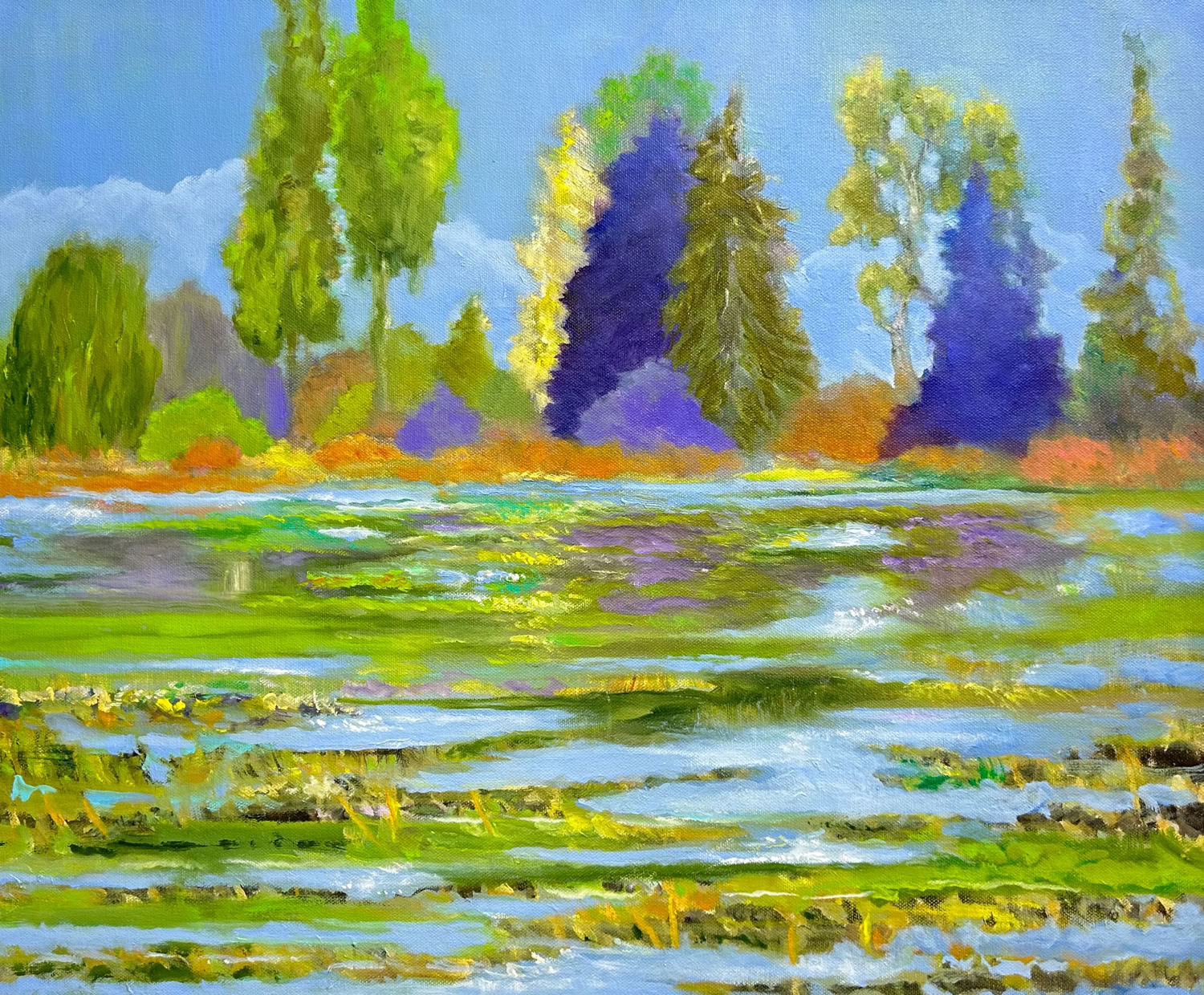 Judy Hawkins Yesterday’s Pond