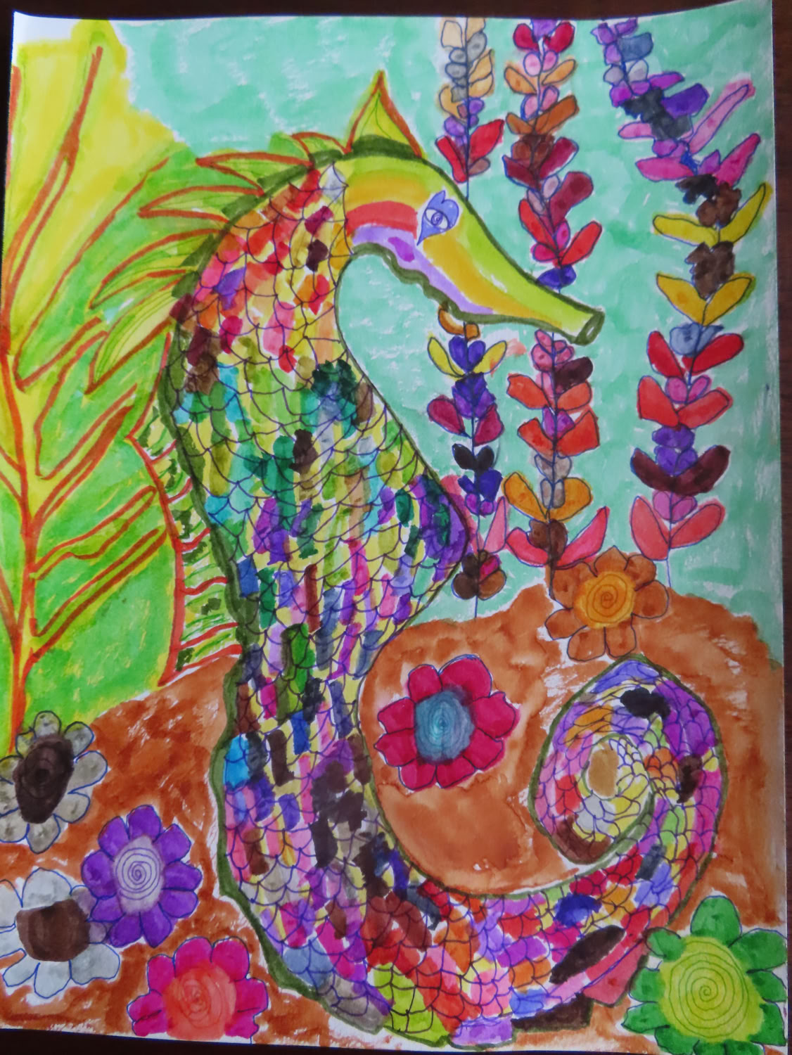 Joshua Aron Gray Seahorse