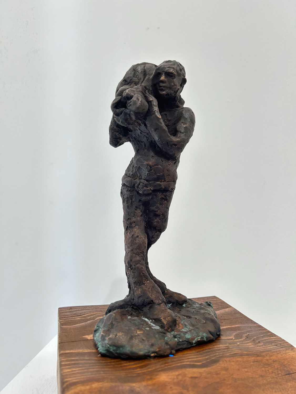 Jean Krasno Man with Heavy Sack