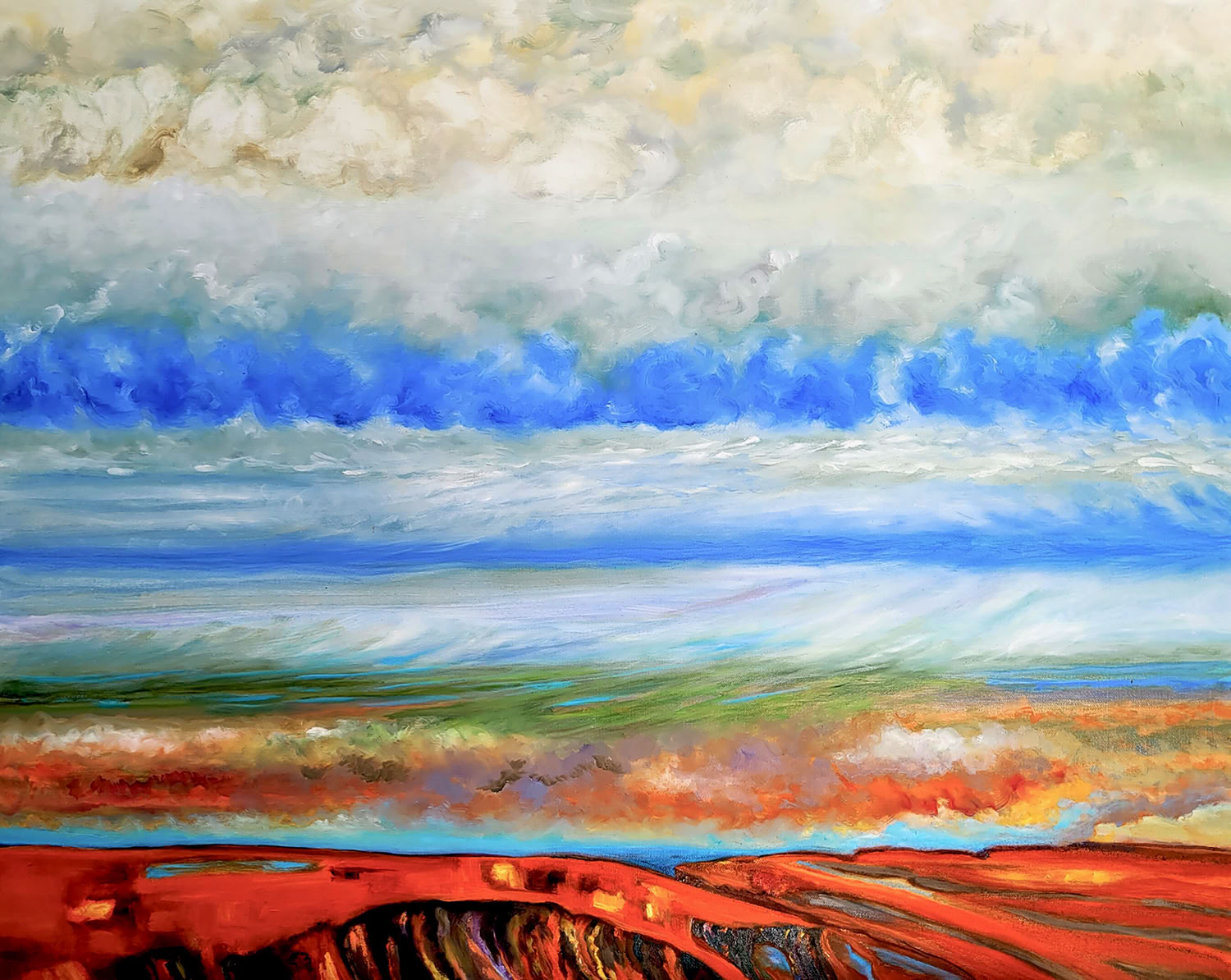 Judy Hawkins Canyon Clouds