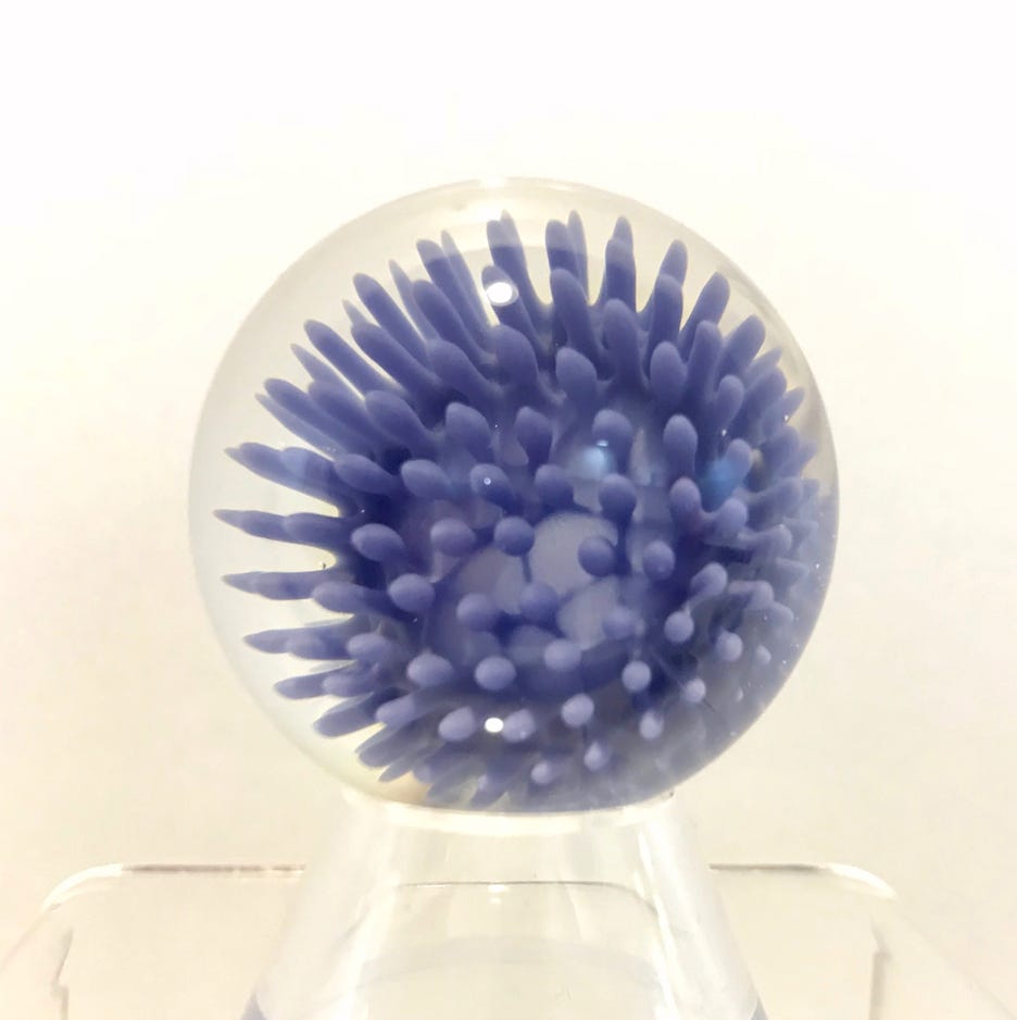 Anemone Marble (medium, blue) 