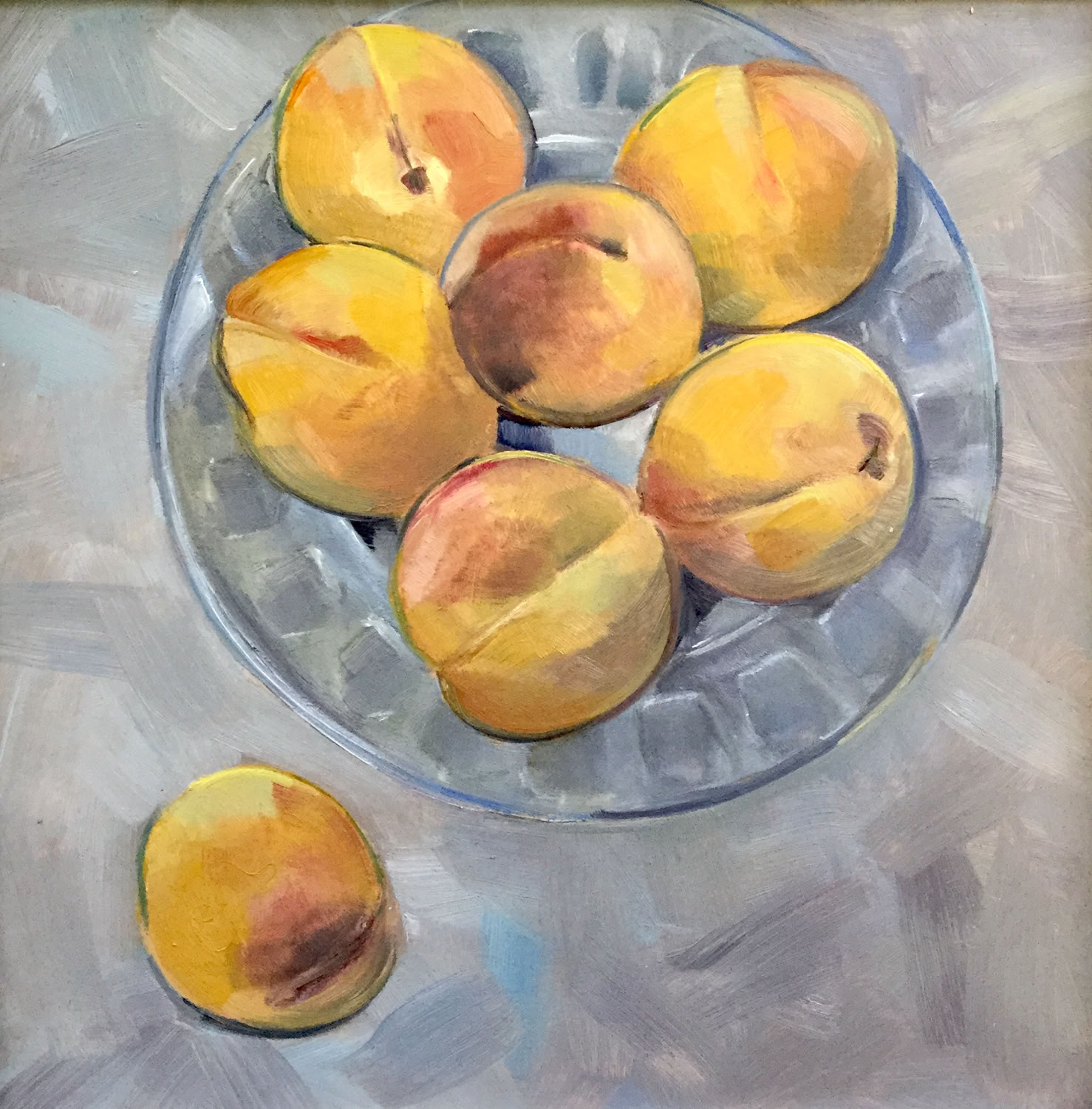 nancy-fitz-rapalje_peaches-on-glass-plate_2020